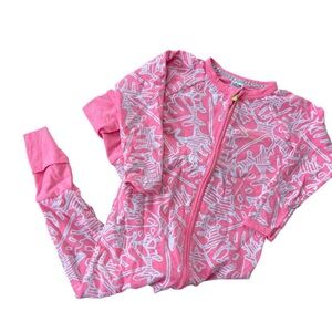Bonds Pink Patterned Kids Rashguard
